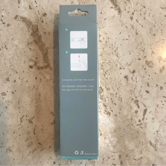 NIB Fitbit Alta Smart Watch Band - Large - Black - Picture 3 of 5